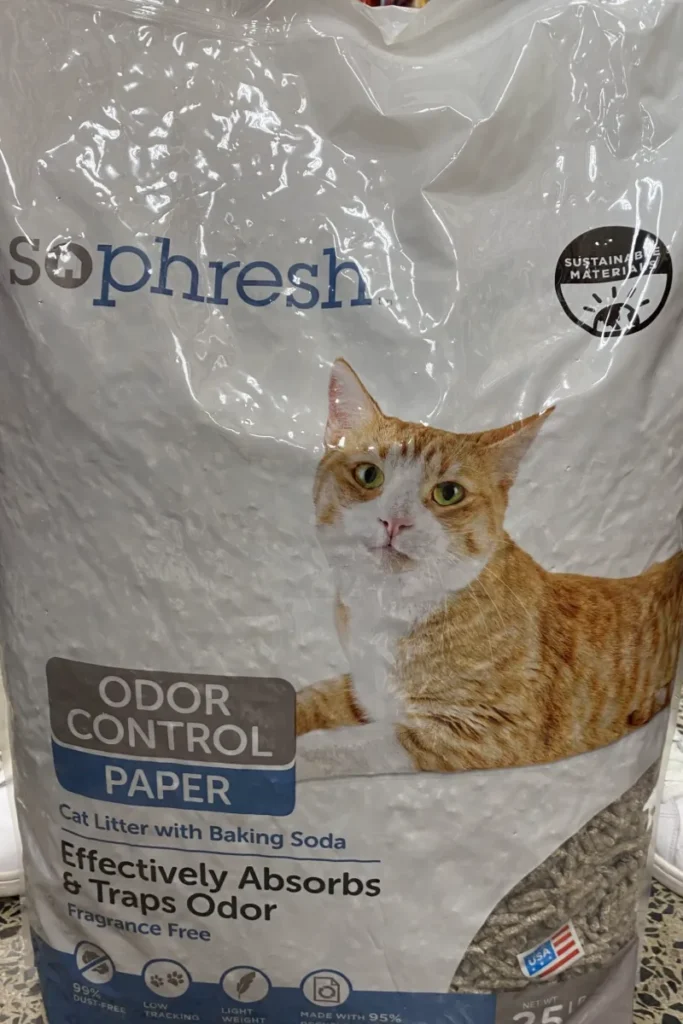 SoPhresh Odor Control Paper Litter